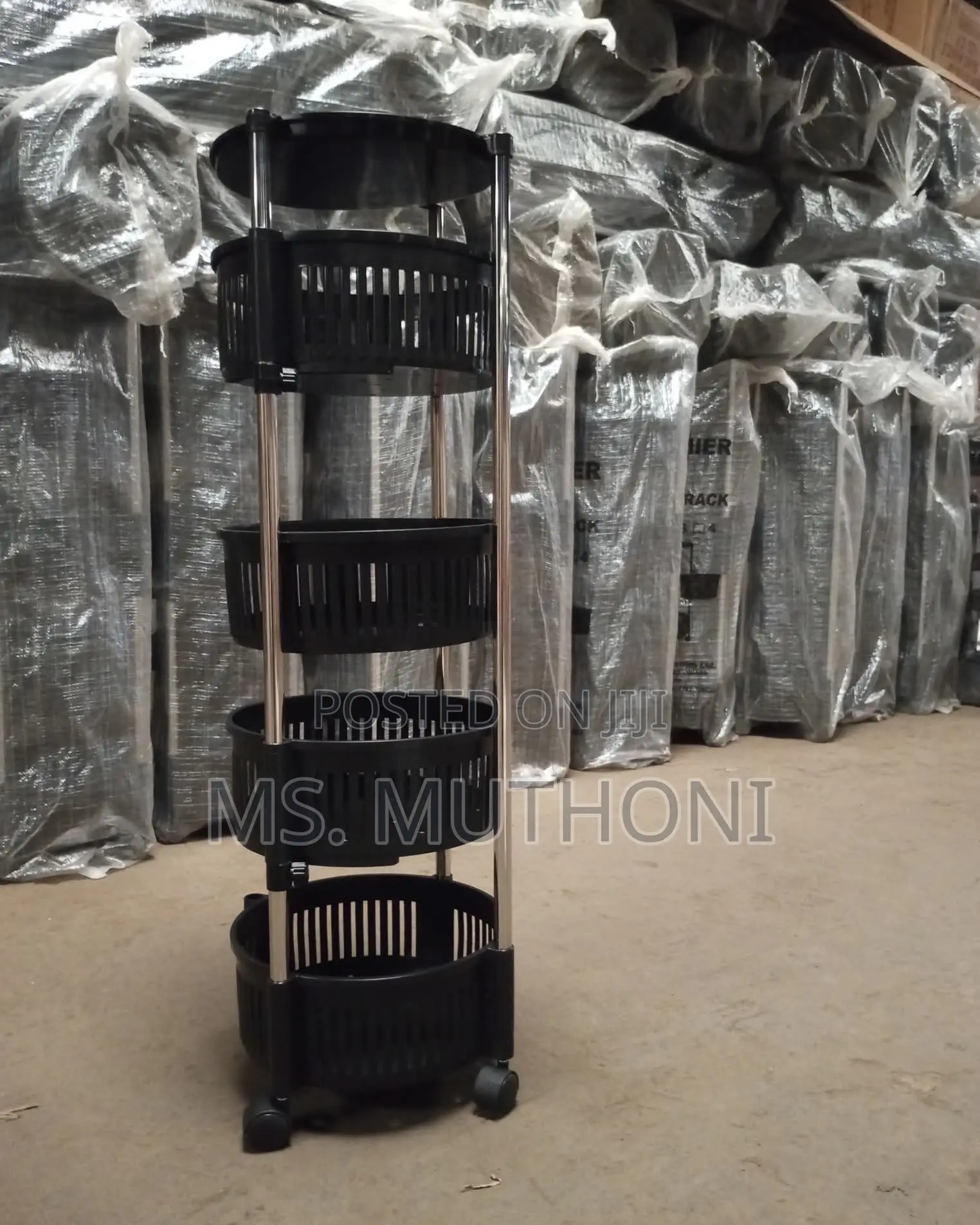 Kitchen Fruit / Vegetables Rack Organizer (4 5 Layers)