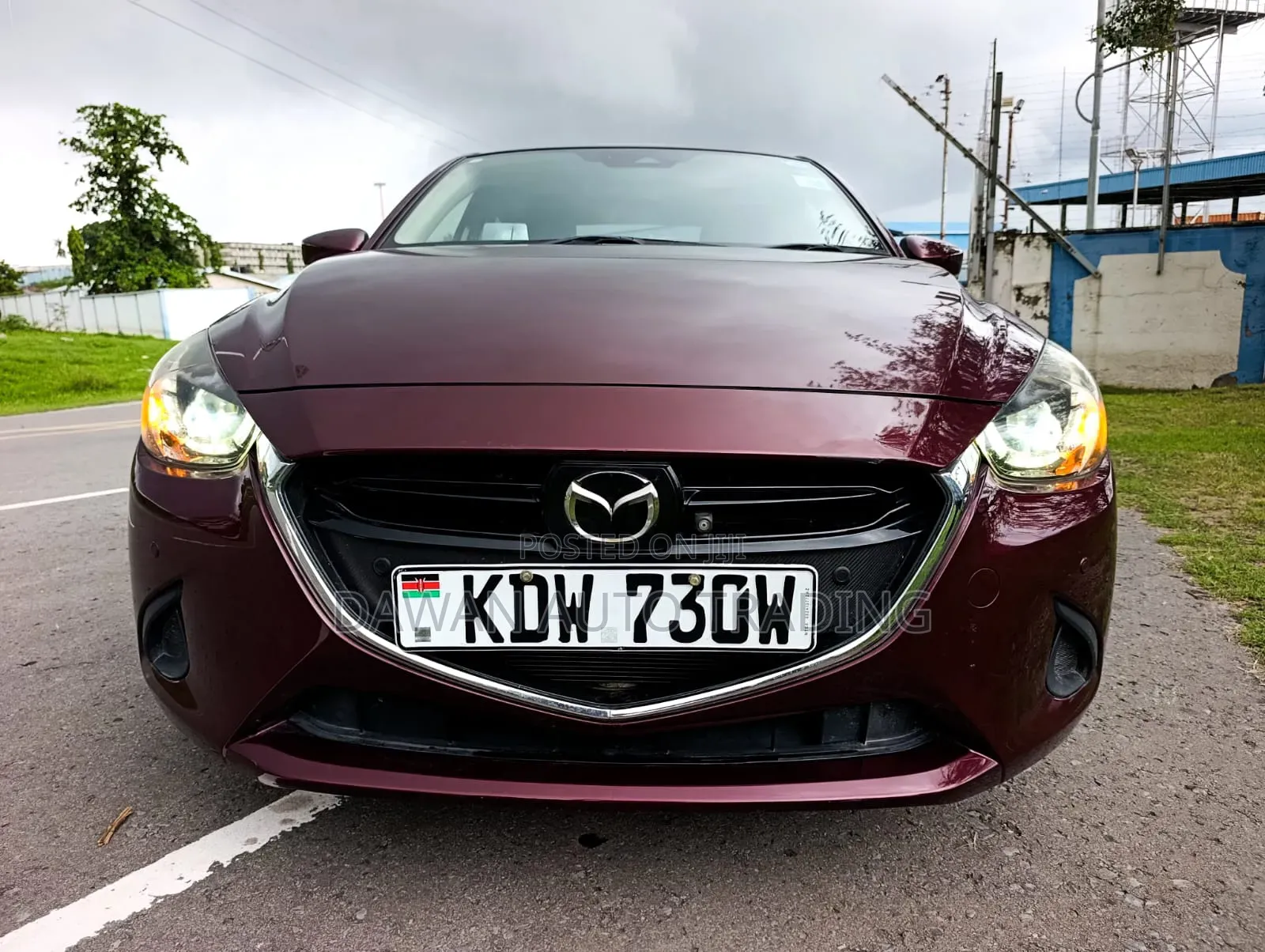 Mazda Demio 2018 Maroon