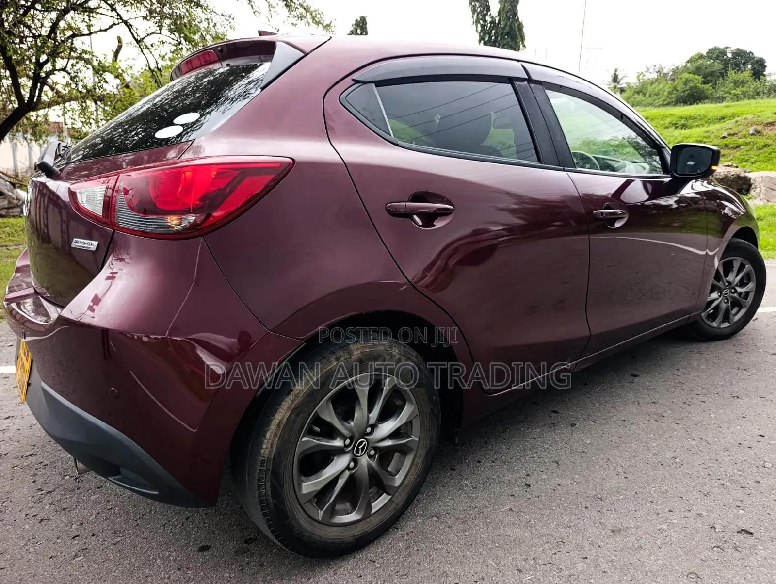 Mazda Demio 2018 Maroon