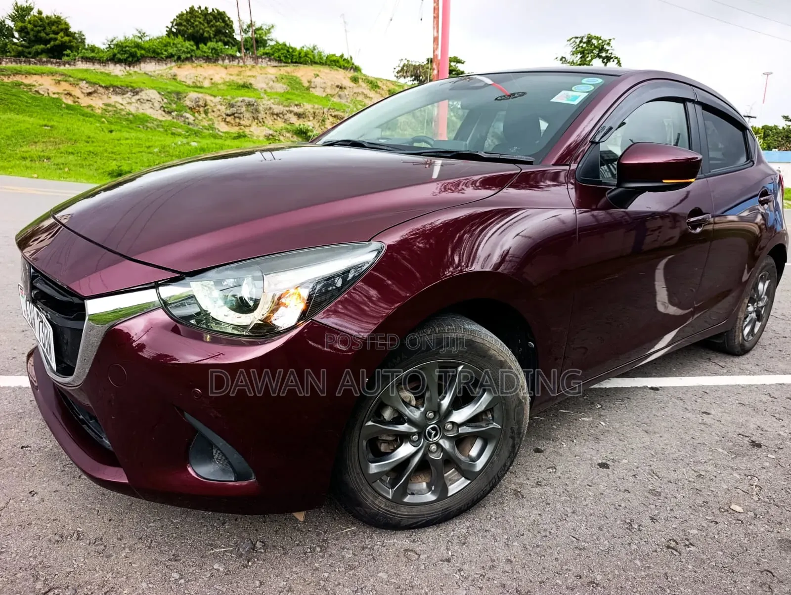 Mazda Demio 2018 Maroon