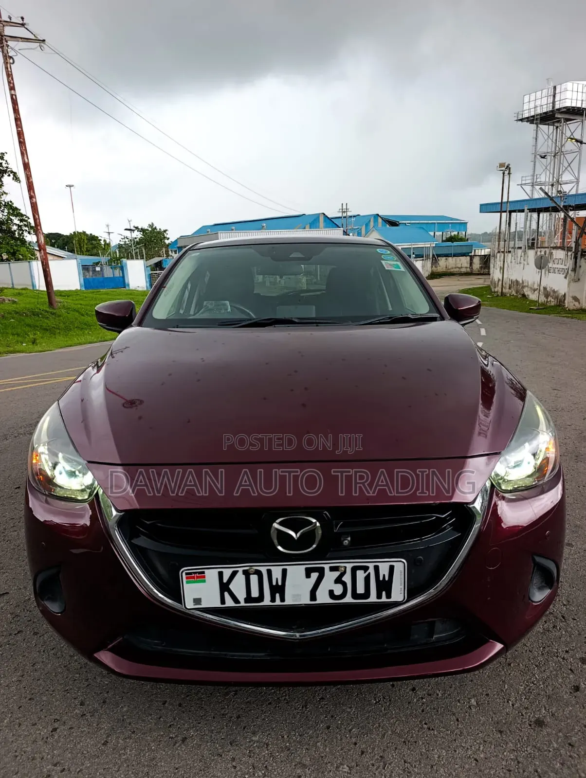Mazda Demio 2018 Maroon