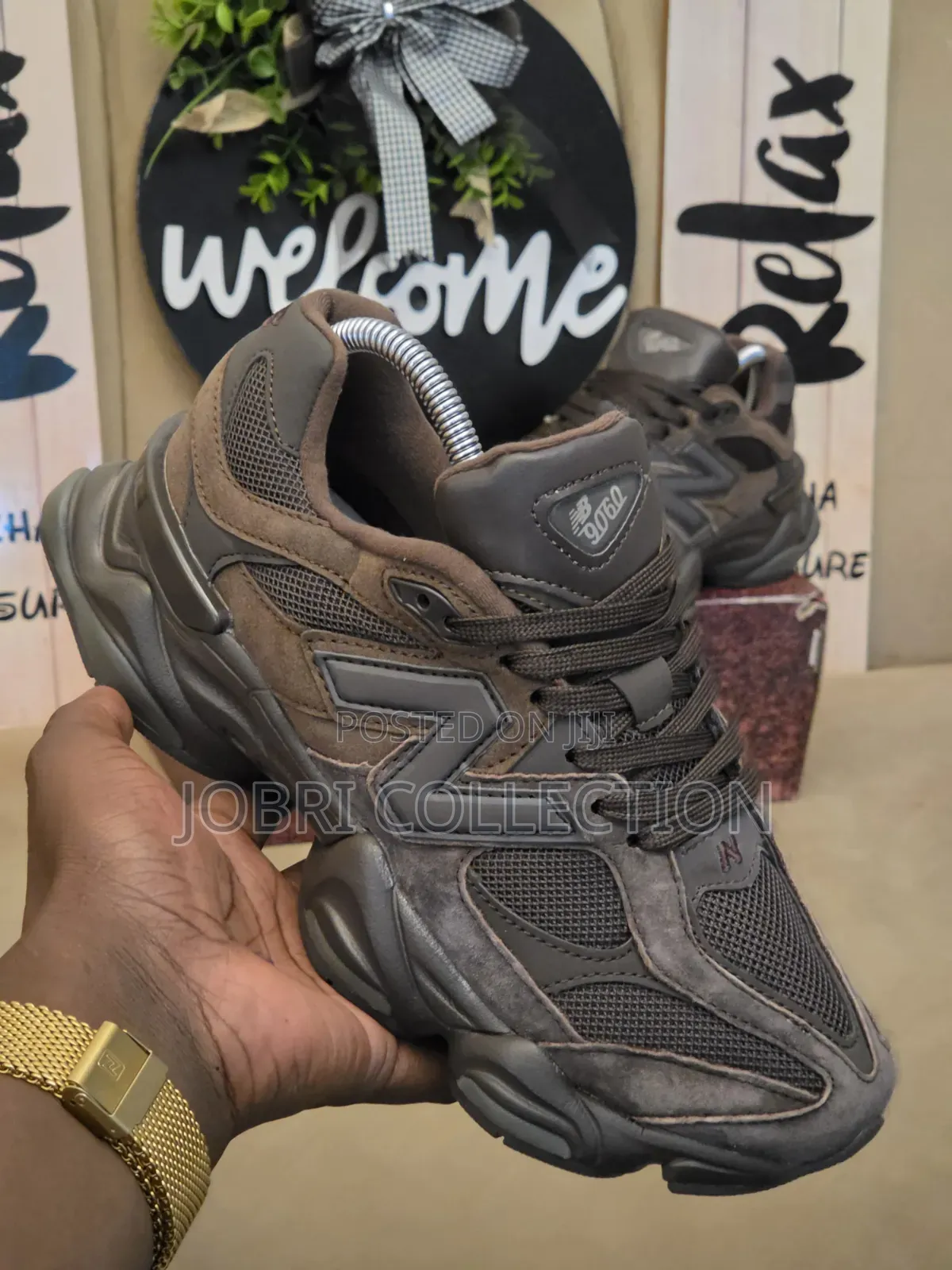 New Balance 9060 Chocolate Sneakers