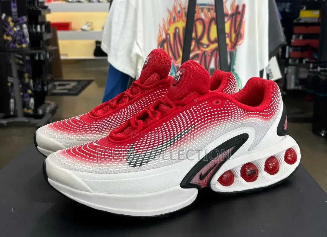 Nike Airmax Dn Red White Sneakers