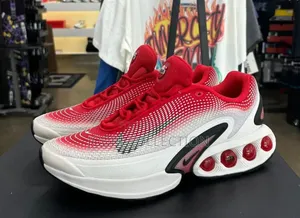 Nike Airmax Dn Red White Sneakers