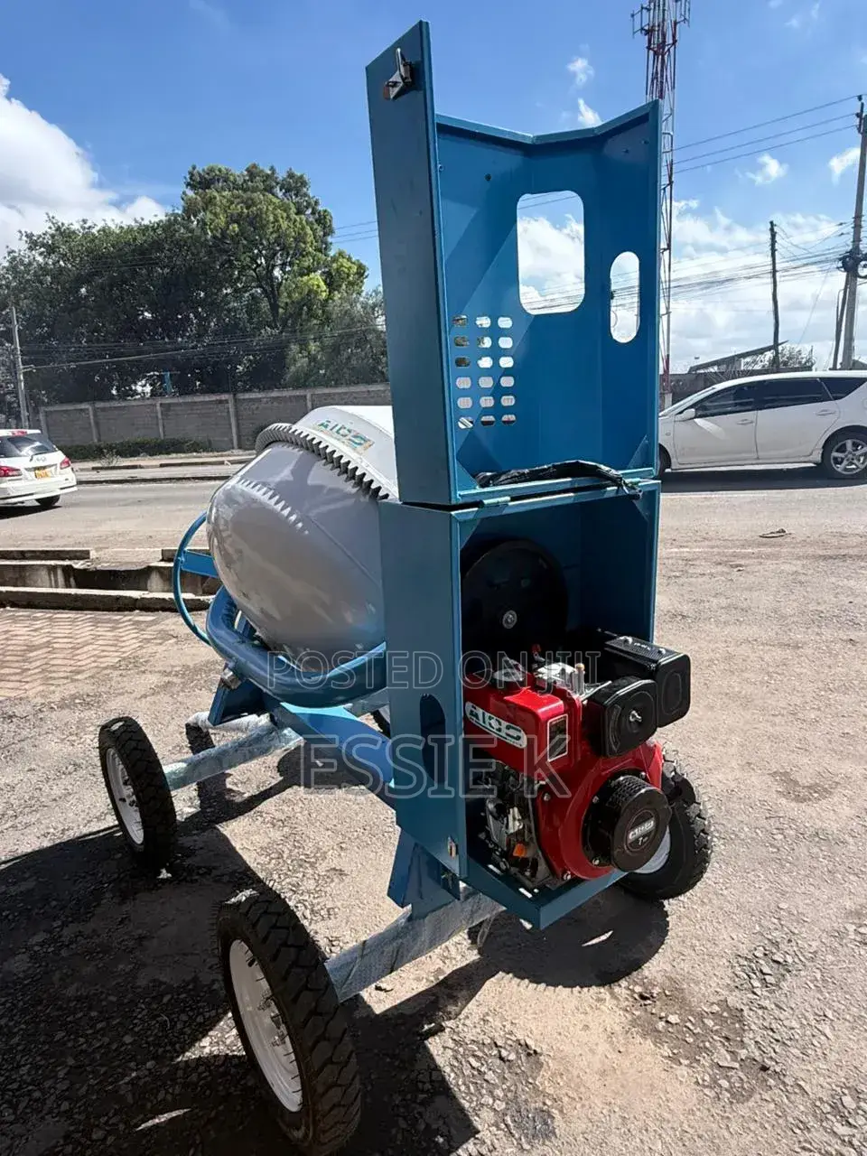 Aico Portable Diesel Concrete Mixer