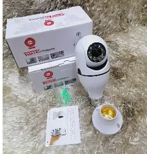 Bulb PTZ Camera Smart Wifi Nanny Camera CCTV Indoor Security