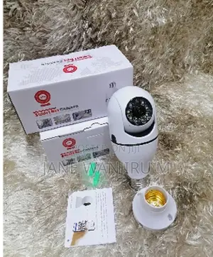 V380 Pro Single Lens Single Screen E27 Bulb Camera