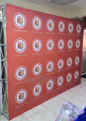 Backdrop Banner With Stand