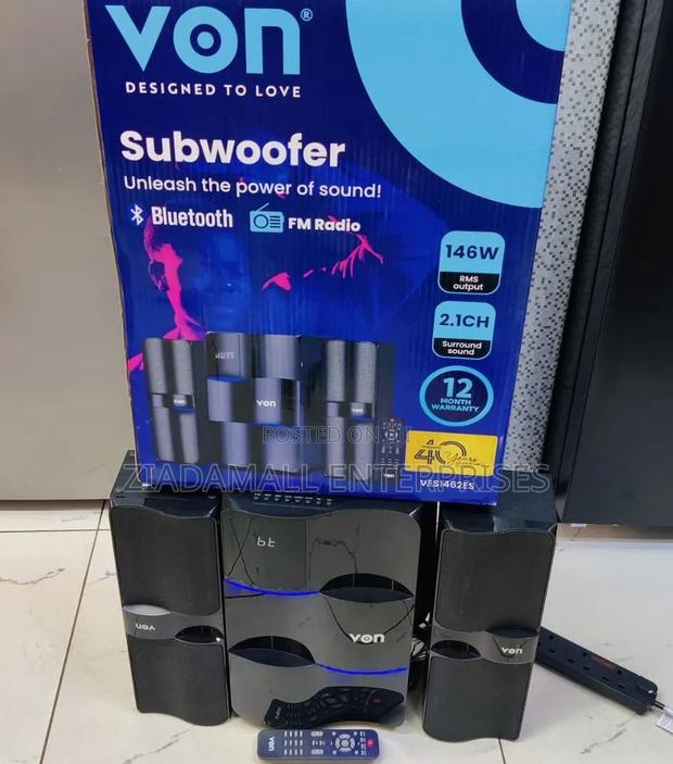 Von Woofer 2.1versatile Connectivity for Everyday Use