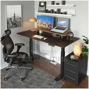 Office Desk; 1.2 Meter Standing Home Office Adjustable Electric Desk