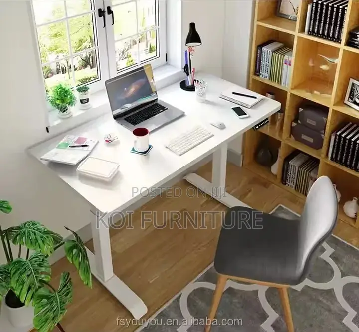 Office Desk; 1.2 Meter Standing Home Office Adjustable Electric Desk