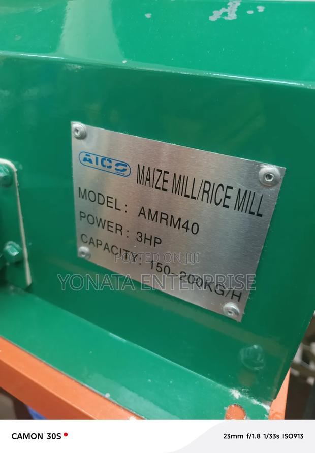 Single Phase 3hp Maize Mill/ Rice Mill - thumbnail 3
