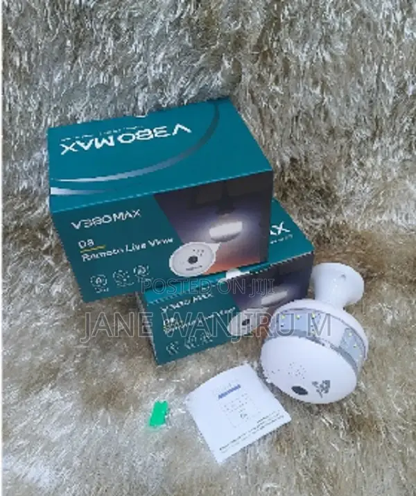 V380 Max Wireless Wifi Nanny Bulb V380camera