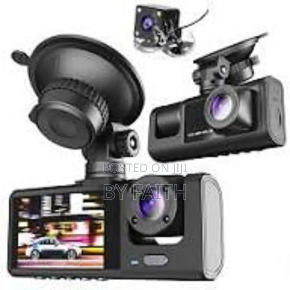 Dual Car Cameras 1080p With Wdr, Night Vision,
