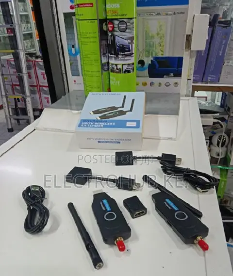 50m Hdmi Extender Wireless - No Cable Hd Display System