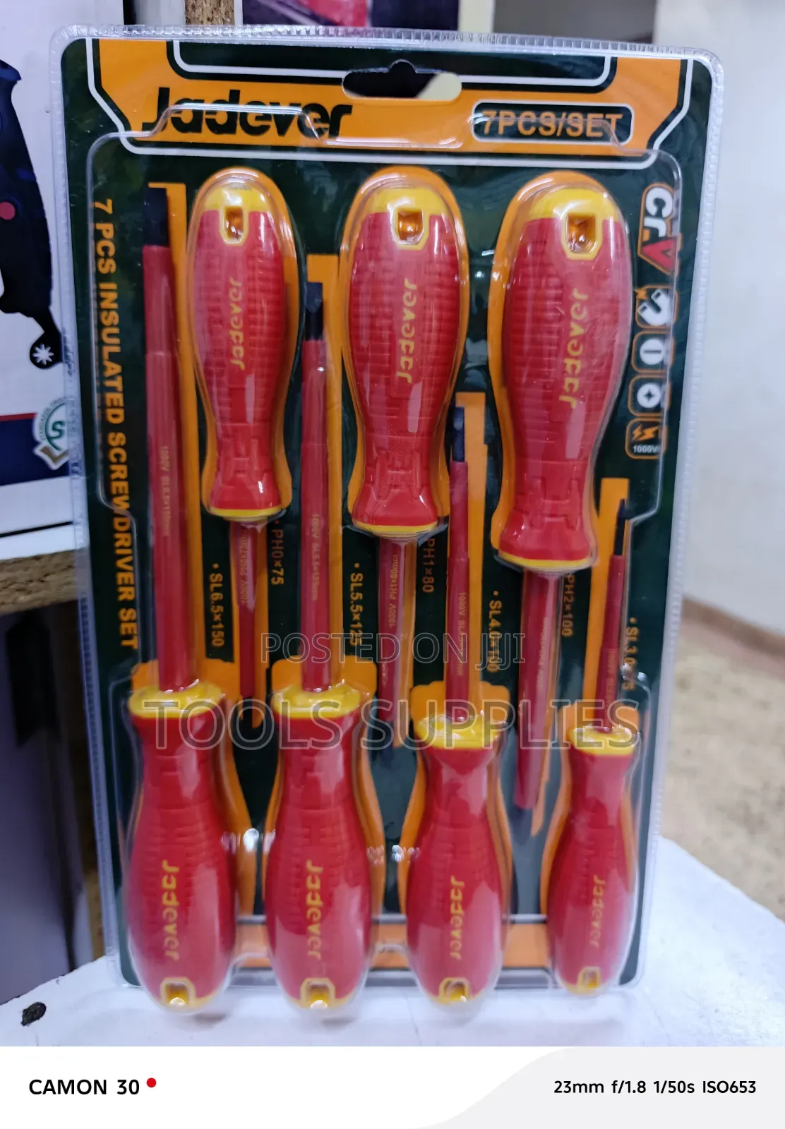 7 PCS Insulated Screw Driver Set
