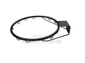 Basketball Ring Heavy Duty Steel Hoop Wall Mounted Outdoor Indoor