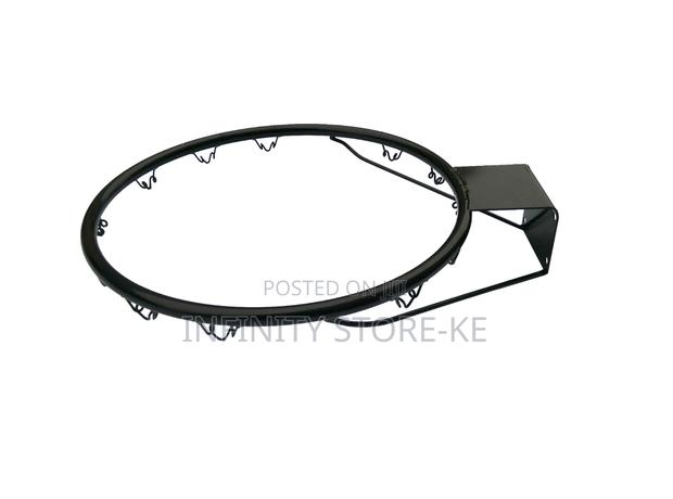 Basketball Ring Heavy Duty Steel Hoop Wall Mounted Outdoor Indoor