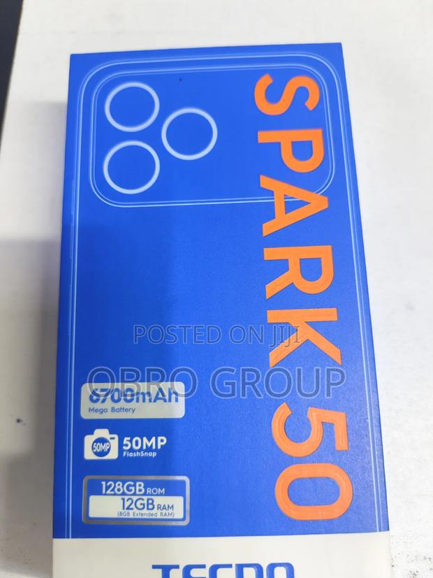 New Tecno Spark 50 128 GB Gray - thumbnail 3