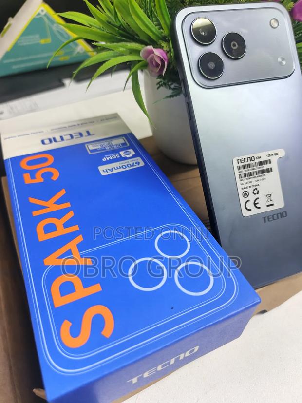 New Tecno Spark 50 128 GB Gray - thumbnail 4