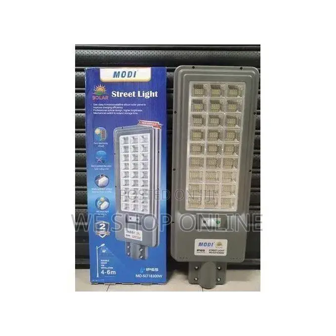 Modi Economic Integrated Bright Solar Street Light 300w