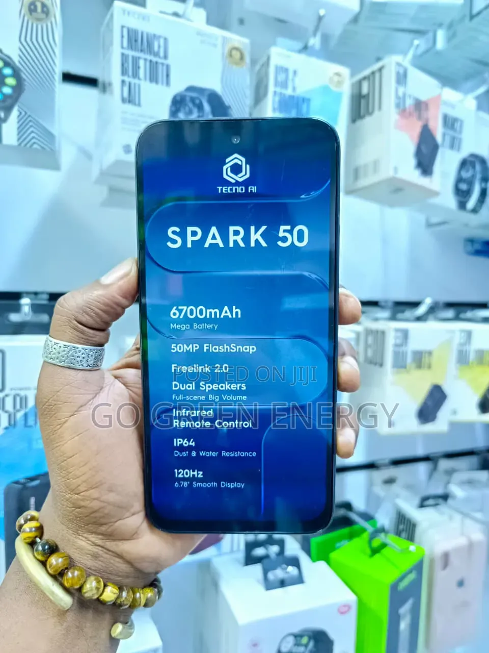 New Tecno Spark 50 128 GB Black