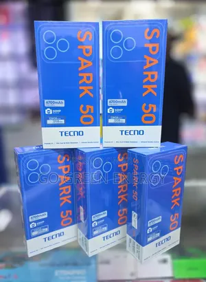 New Tecno Spark 50 128 GB Black