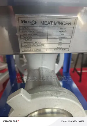 Commercial 2.5hp Meat Mincer