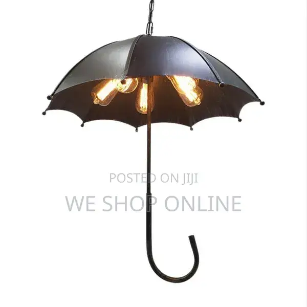 Retro Umbrella Shape Industrial Style