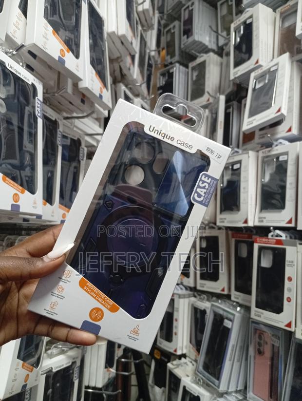 Oppo Reno 13f Rugged, Dual-Layer Design Case - thumbnail 2