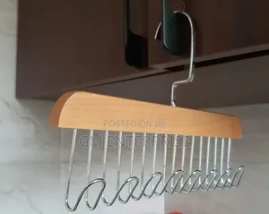 *Multi Hook Hanger,Wooden Plank 8 Hook Hanger