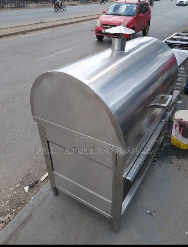 Heavier Gauge Stainless Steel Barbeque Meat Grill.
