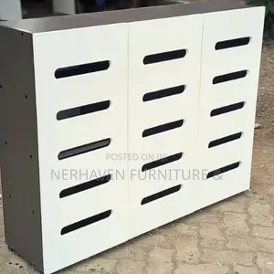 4 By 3ft Shoe Rack – Compact Shoe Cabinet For Organized Storage