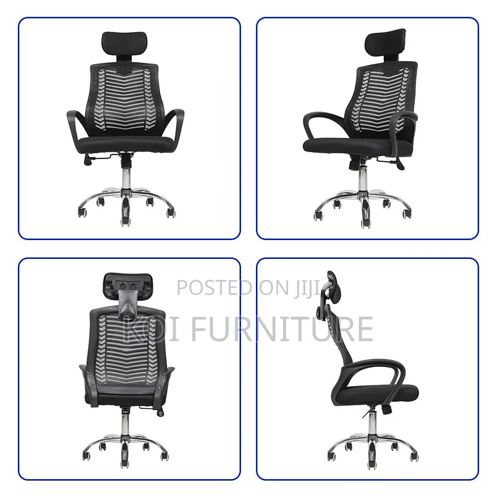 Office Chairs; Ergonomic Headrest Home Office Working Chair