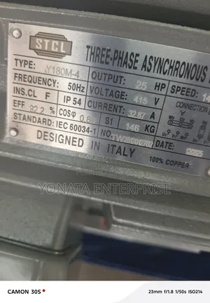 25hp Low Speed Electric Motor
