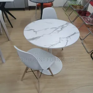 White Dining Table and Chair Available