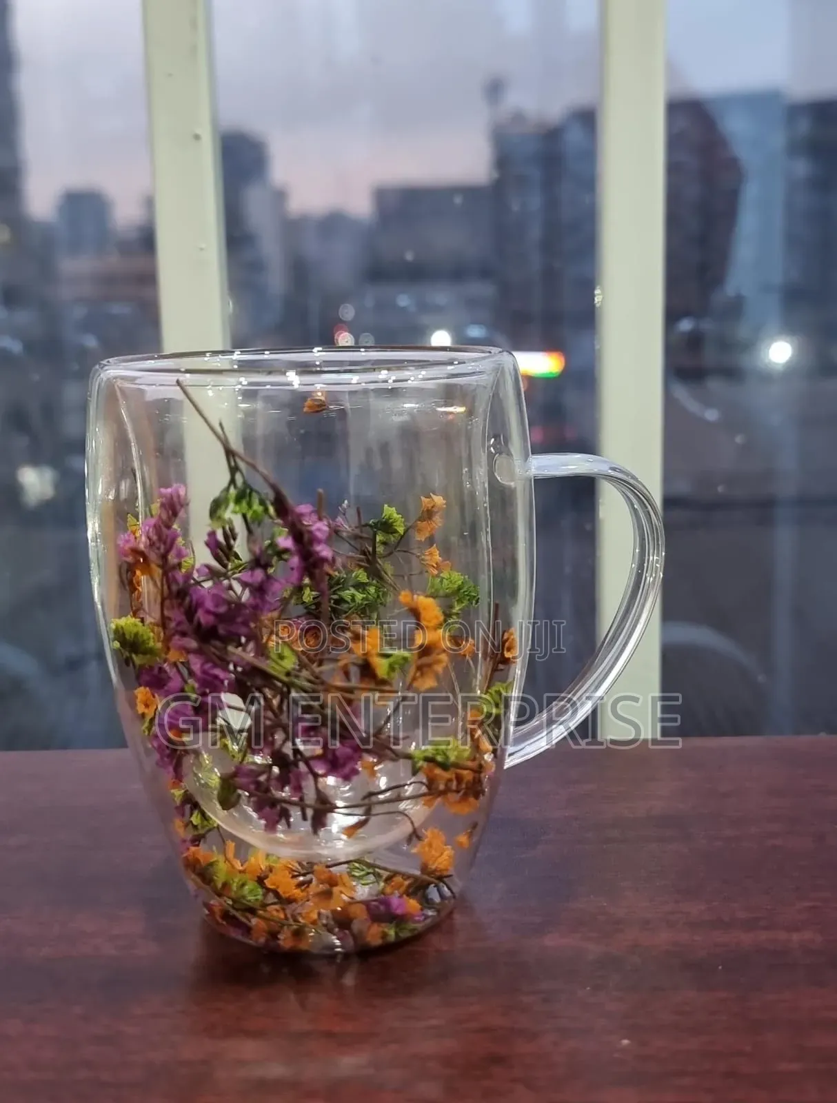 Unbreakable Double Wall 350ml Acrylic Cup