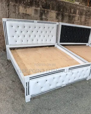 All White Chester Bed 6by6 Available