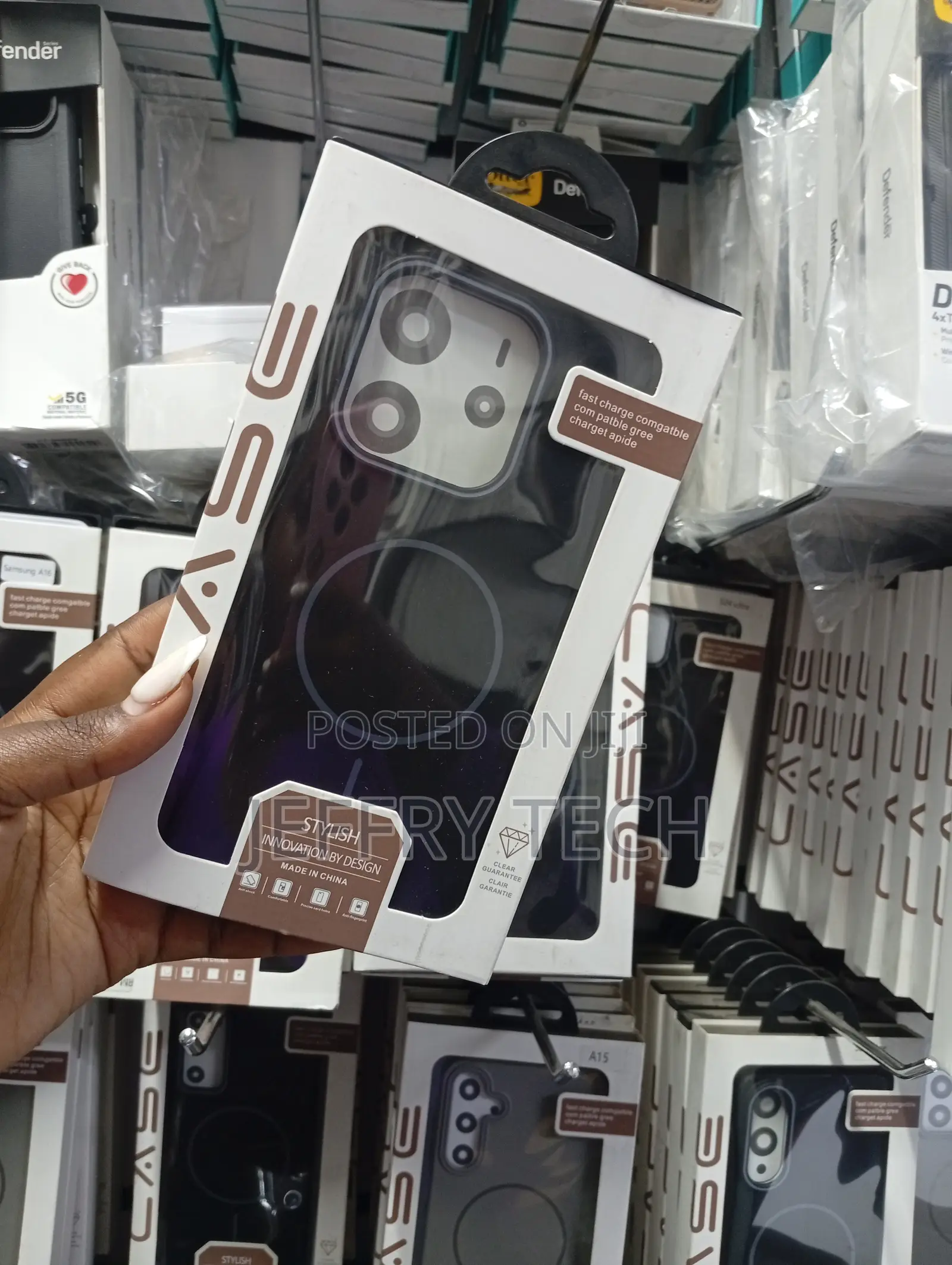 Samsung Galaxy or iPhonebuilt-in Magnetic Ring Case