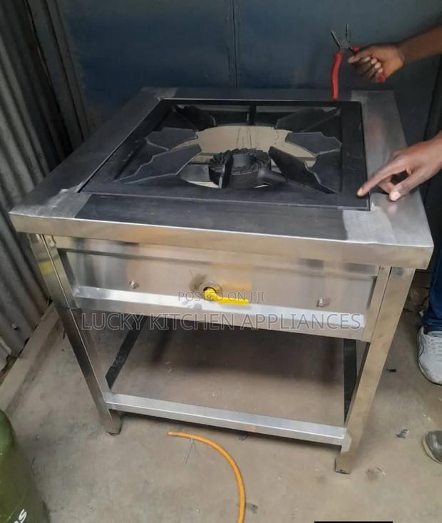 Stainless Steel Single High Pressure Quality Gas Burner.