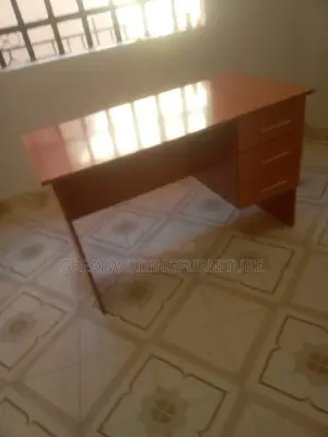 Quality Wooden Office Study Desk 1m Brownish J9y
