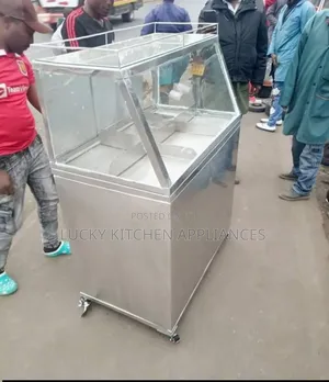 Stainless Steel Food Display.