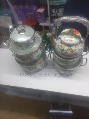 12 PCS Enamel Cookware Set