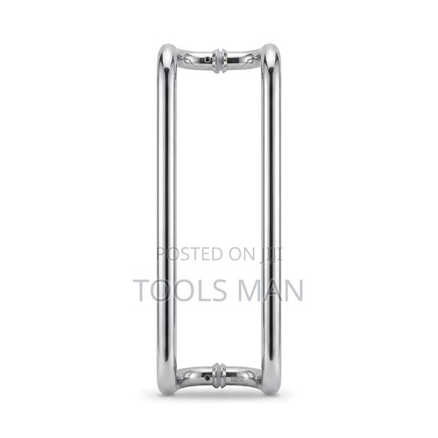 Stainless Steel Glass Door Pull Handle, H Style Back to Back.