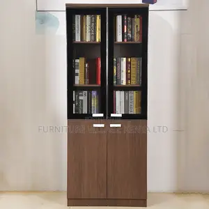 2-Door Imported Wooden Executive File Cabinet