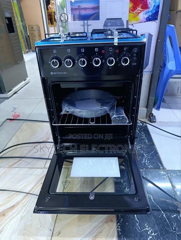 Skywood 50×55cm Standing Cooker 3 Gas + 1 Electric - thumbnail 2