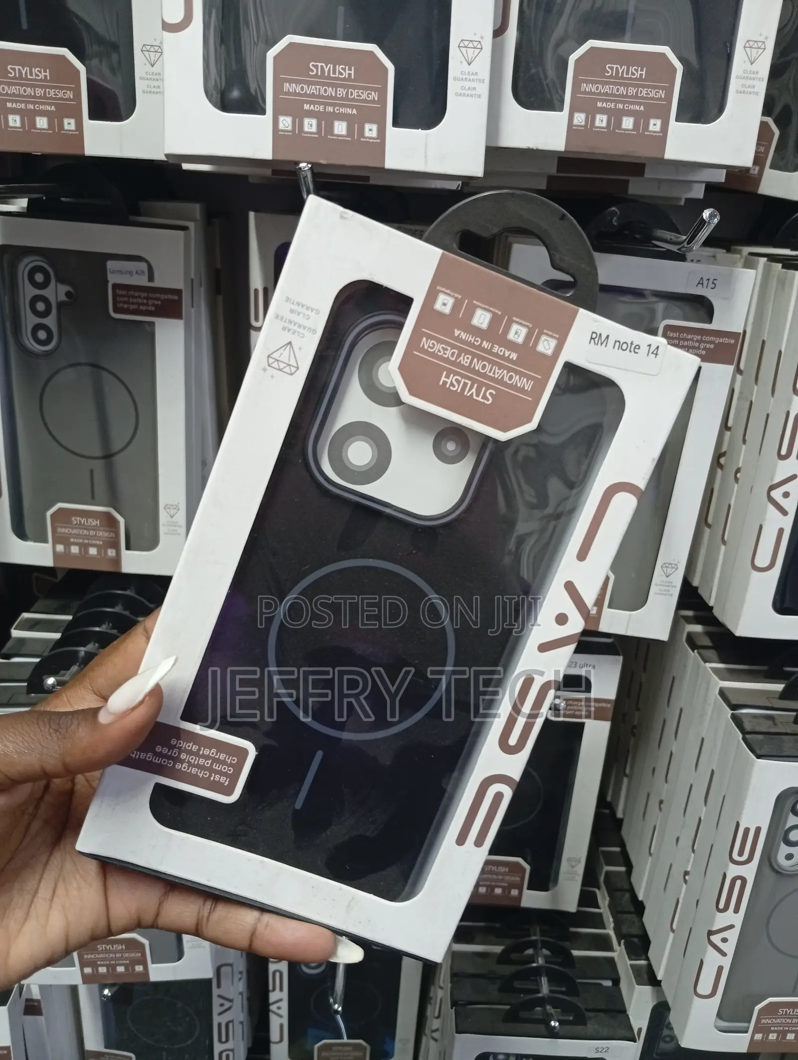Xiaomi Redmi Note 14matte Black Finish Case