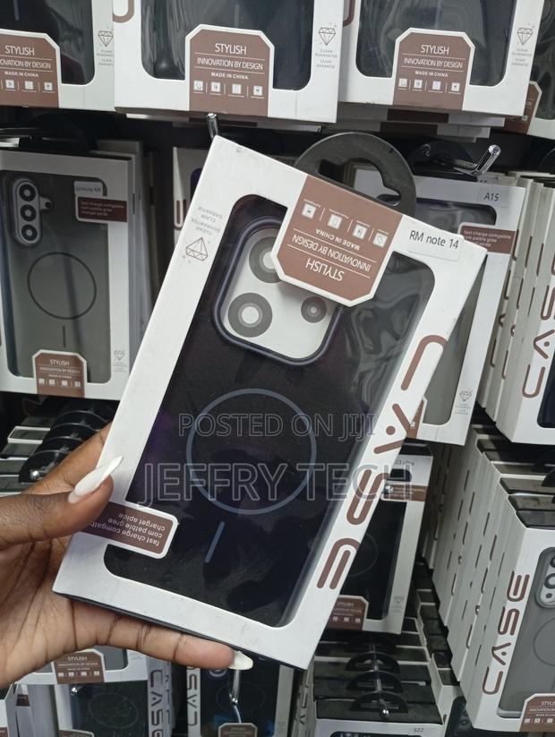 Xiaomi Redmi Note 14matte Black Finish Case - thumbnail 2