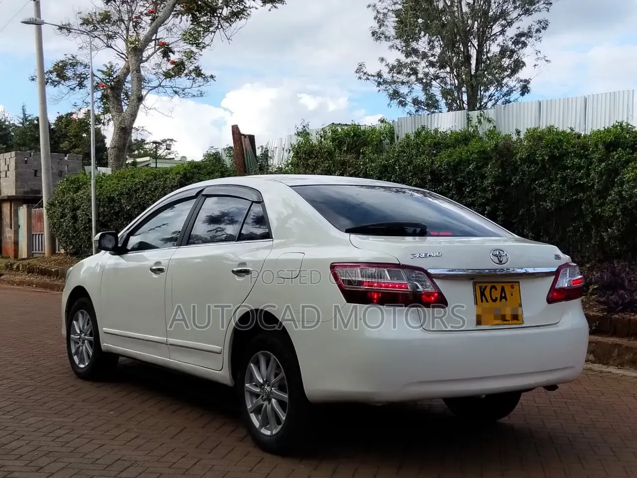 Toyota Premio 2008 White