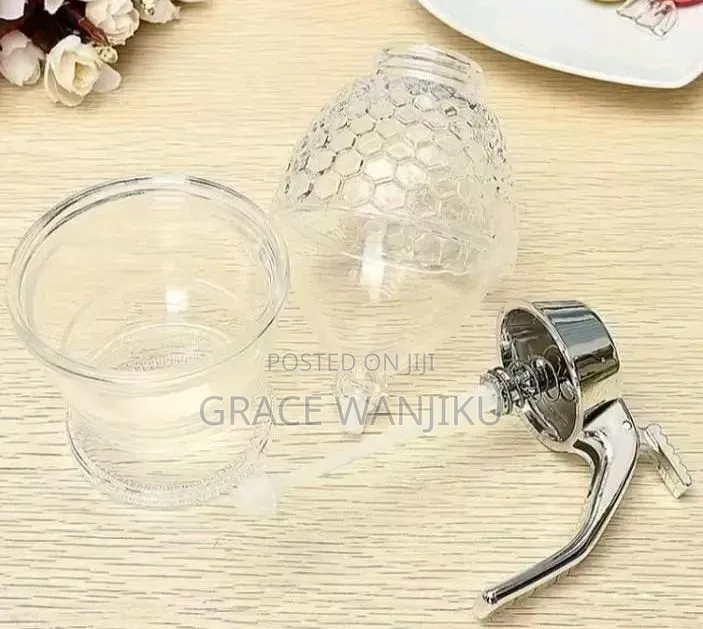 *Diamond Shaped Honey Dispenser*